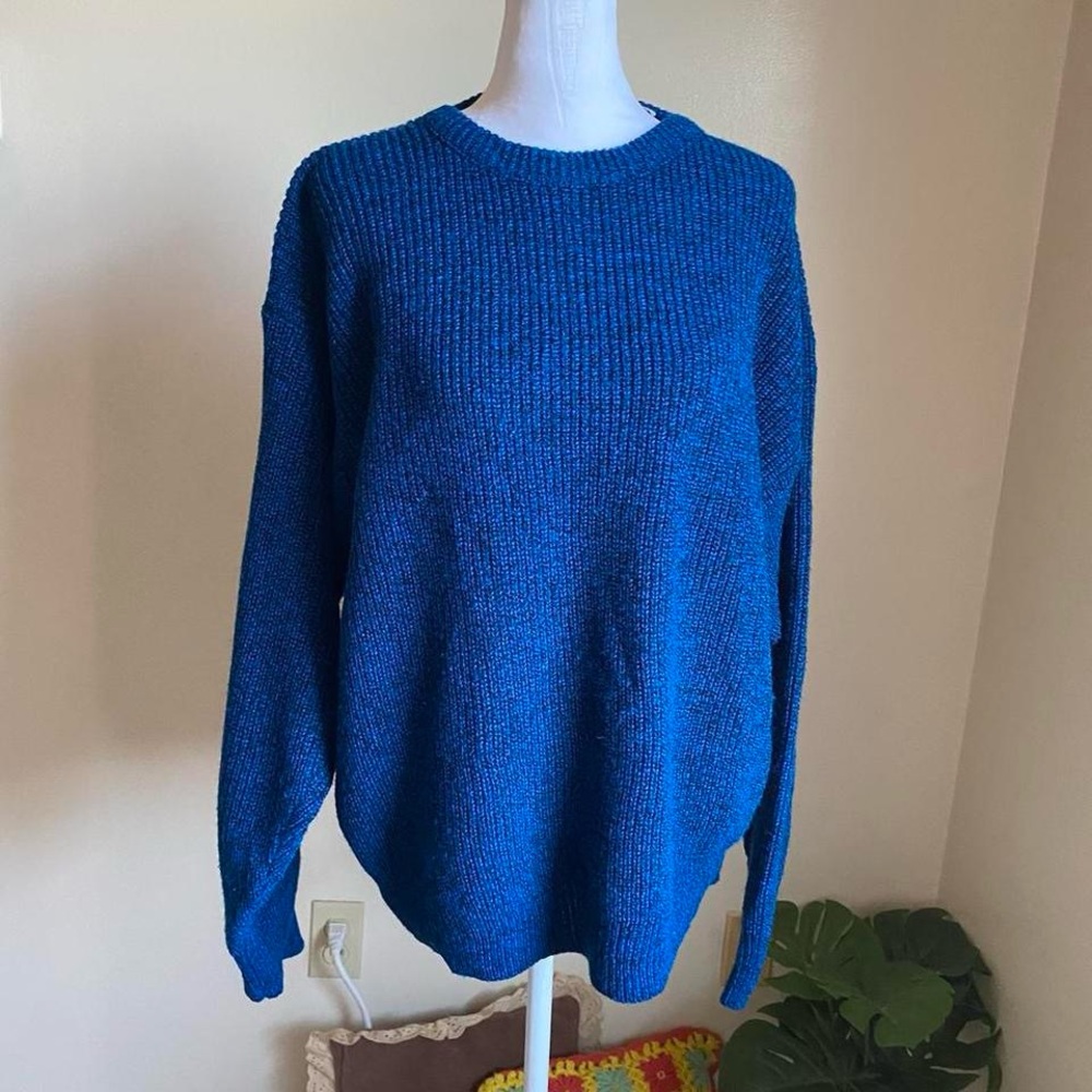 Vintage blue sweater - Picture 6 of 7